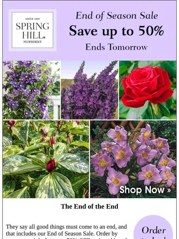 Last Call for up to 50% OFF!