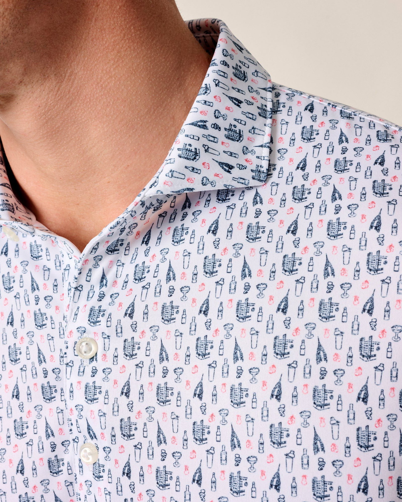 Image of Performance Jersey Polo - Manhatty