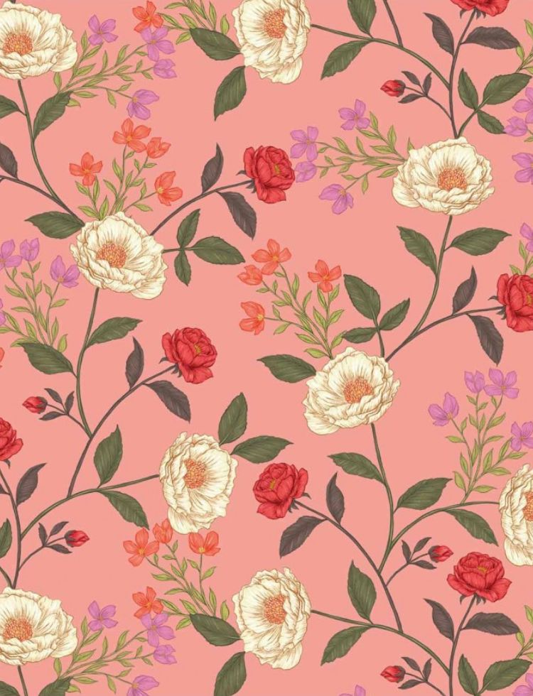 Minerva Exclusive Rose Reception EcoVero Viscose Crepe POD Fabric
