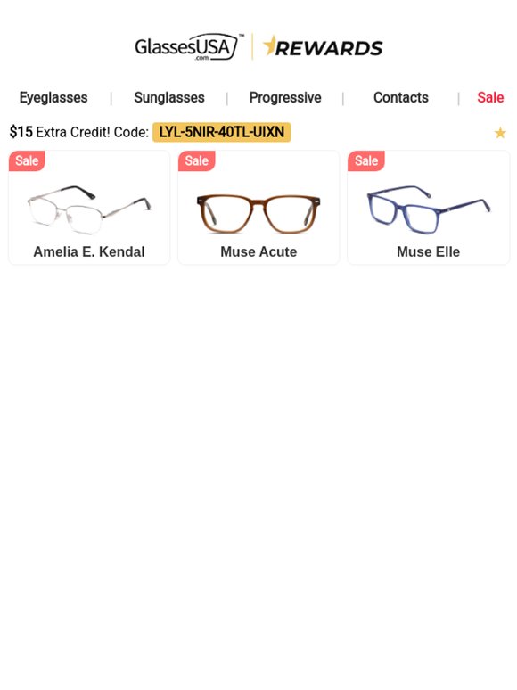 🚨 End-of-month Eyeglasses deals are almost gone!