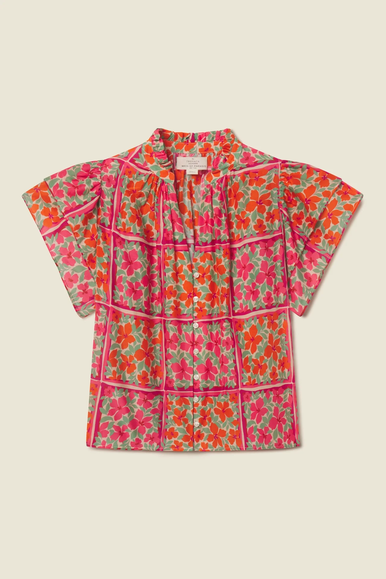 Image of Violette Blouse Botanic Tile