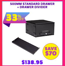 500mm Standard Drawer + Drawer Divider