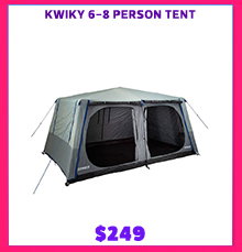 Kwiky 6-8 Person Tent