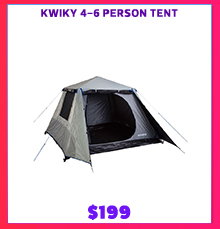 Kwiky 4-6 Person Tent
