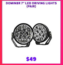 Domin8r 7 LED Driving Lights (Pair)