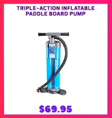 Triple-Action Inflatable Paddle Board Pump