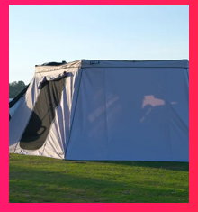 Plus Tourer Freestanding Awning Universal Wall + Freestanding Awning Universal Wall With Door