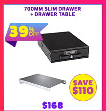 700mm Slim Drawer + Drawer Table