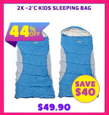 2x -2°C Kids’ Sleeping Bag