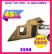 Roof Top Tent + 6-man Annex