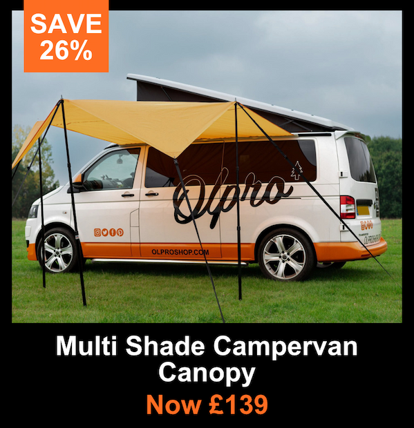 Multi Shade Campervan Canopy