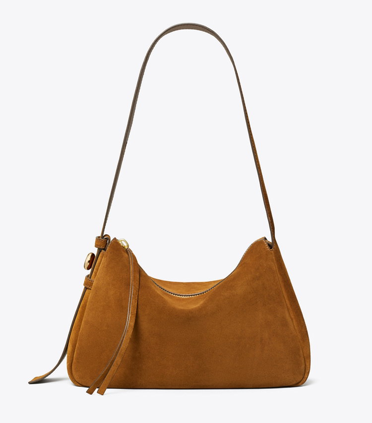 Image of Romy Suede Shoulder Bag