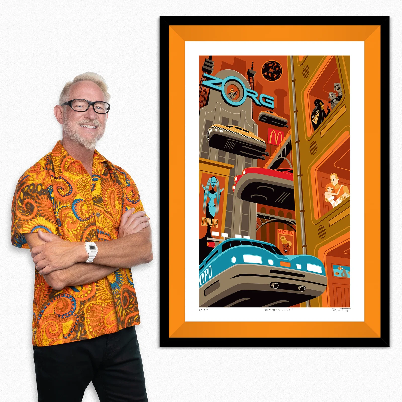 Image of "New York 2263" Fine Art Print | "The Fifth Element"
