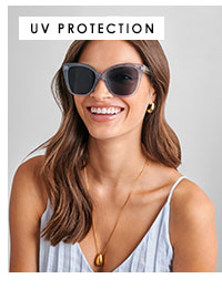 Mykonos Oversized Cat-Eye Sunglasses in Transparent Blue