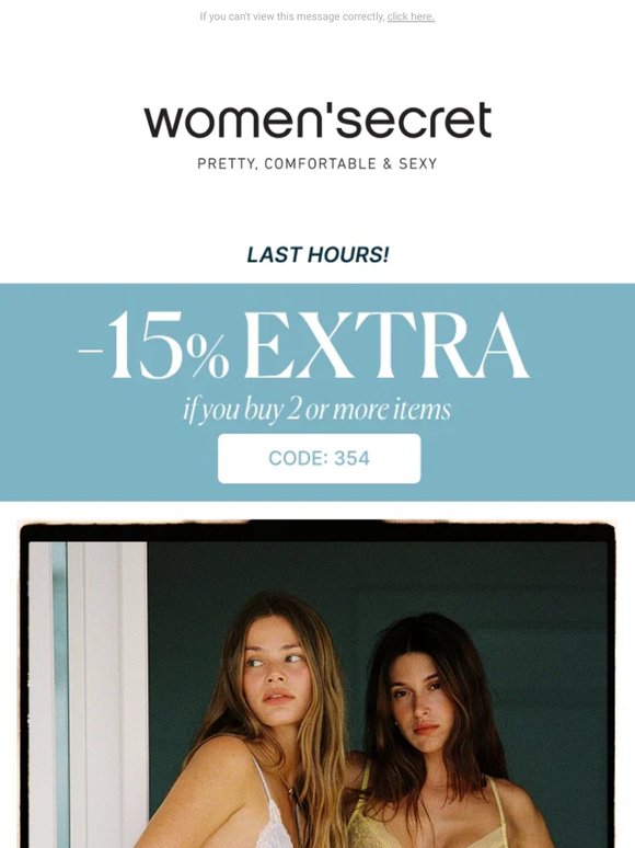 The extra 15% off ends soon 🕗 when you buy 2 or more!