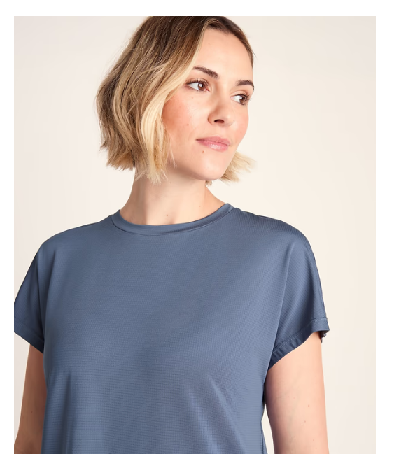 Skyla Womens Short Sleeve Performance Top