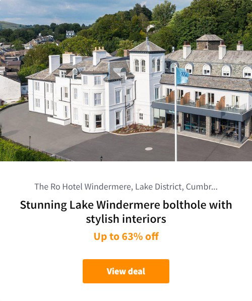 Stunning Lake Windermere bolthole with stylish interiors