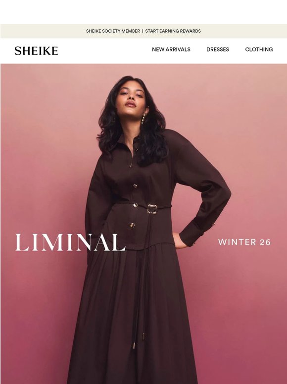 LIMINAL | Winter 26 Has Arrived