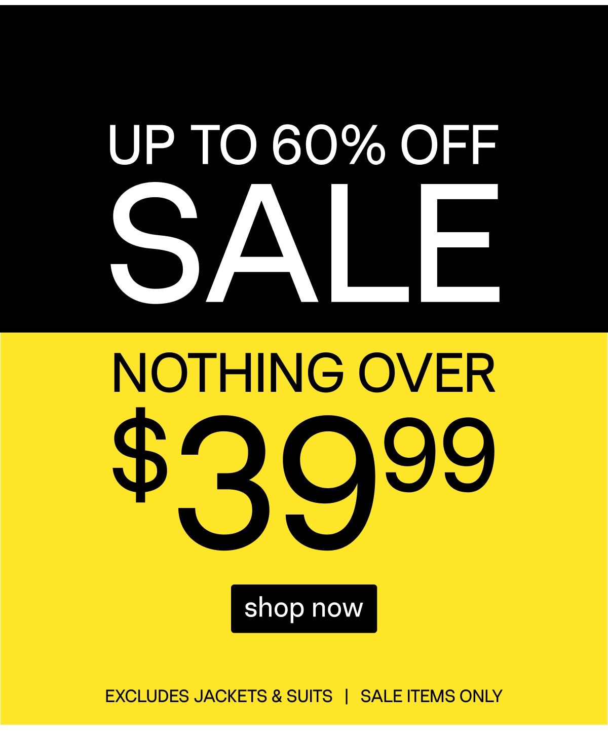 Shop Sale - Up To 60% Off