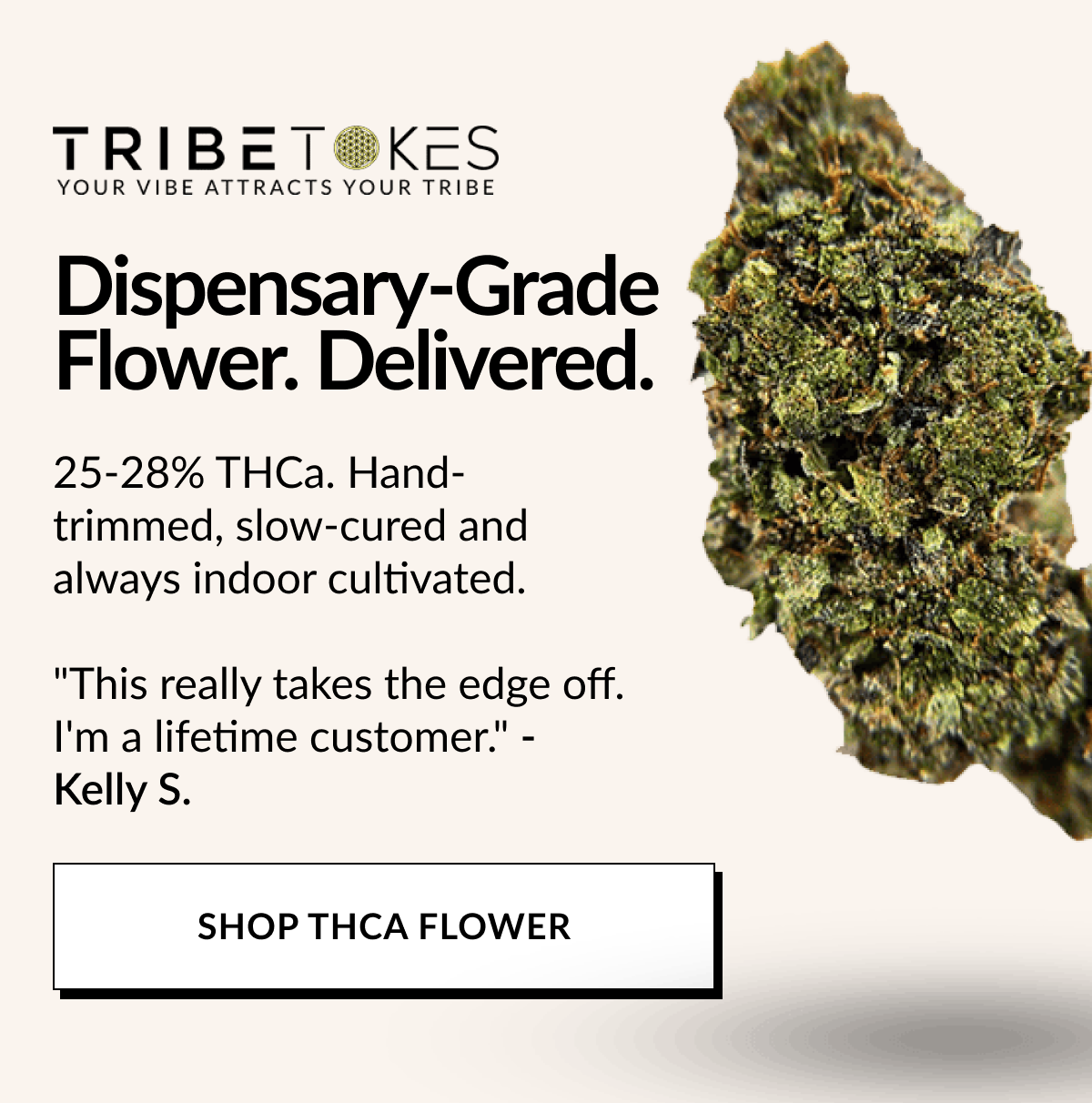 Dispensary-Grade Flower. Delivered.