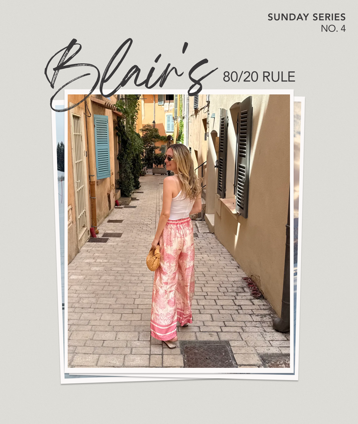 Blairs 80/20 RULE