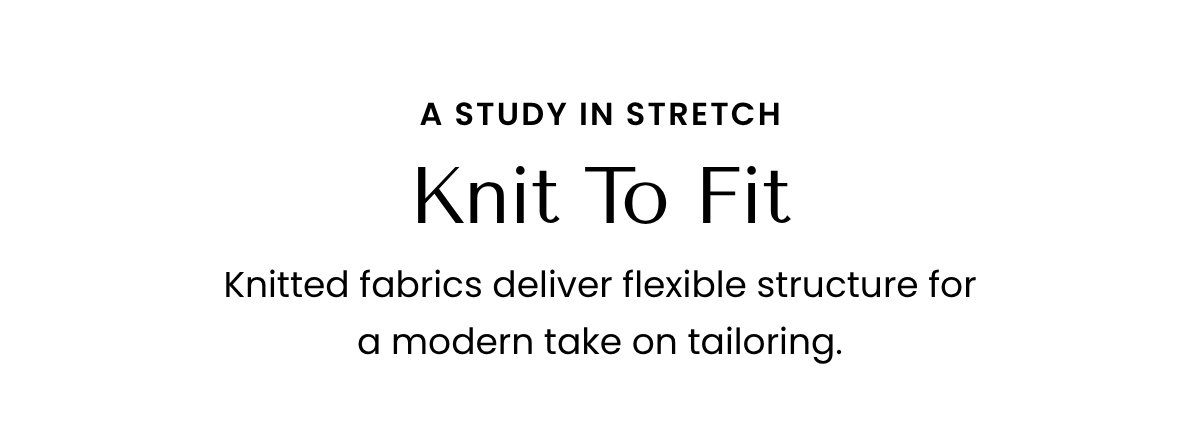 Knit To Fit