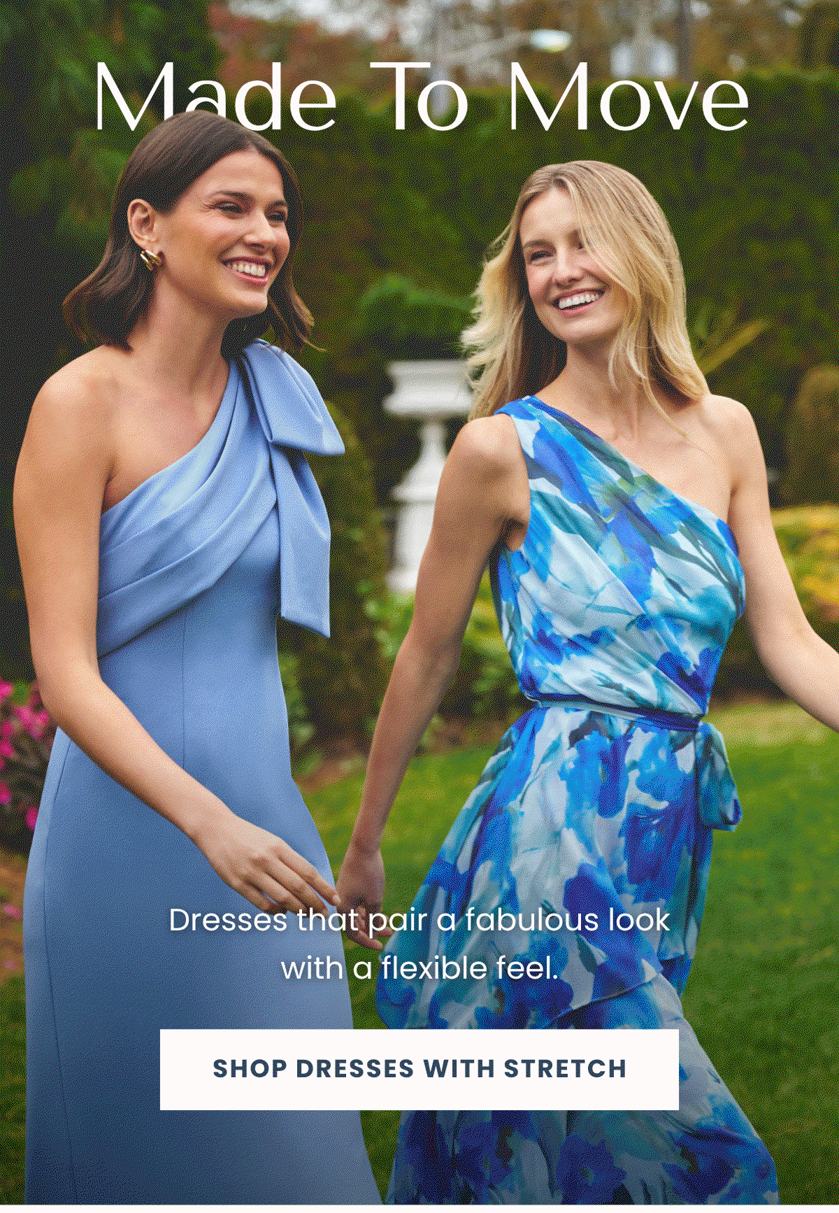  SHOP DRESSES WITH STRETCH