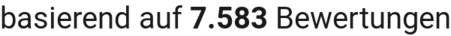 number of reviews
