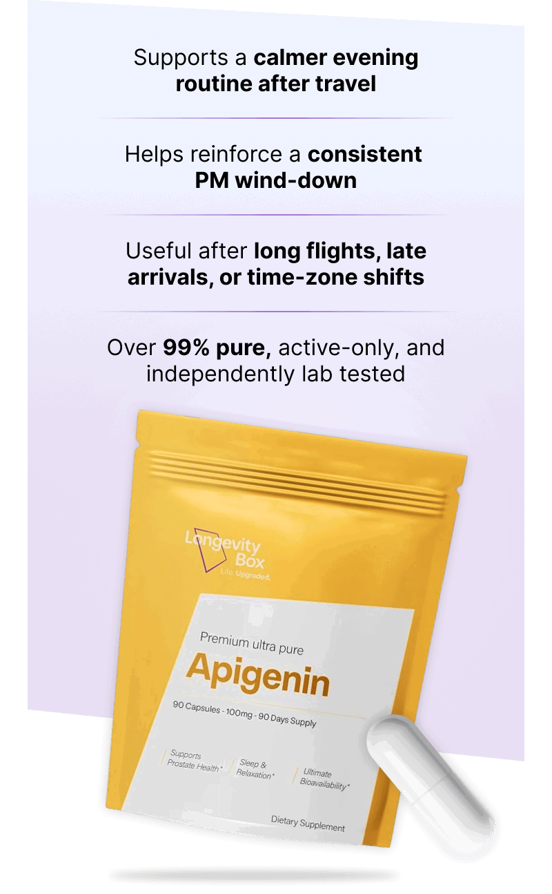 Start with Apigenin as your PM anchor