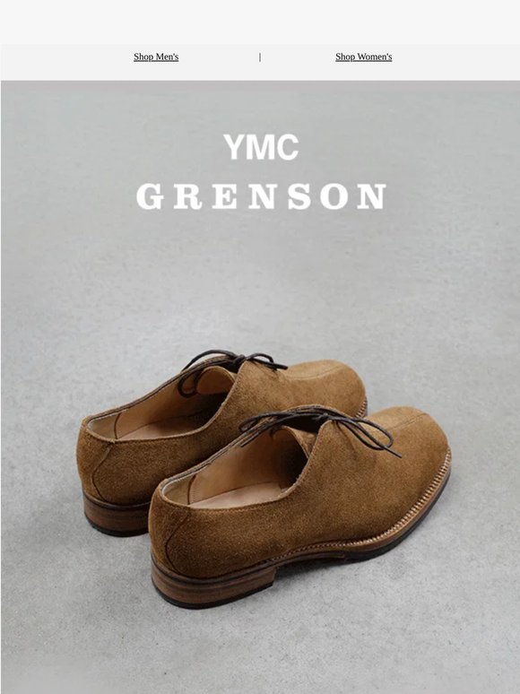 YMC + Grenson - The Division Shoe updated