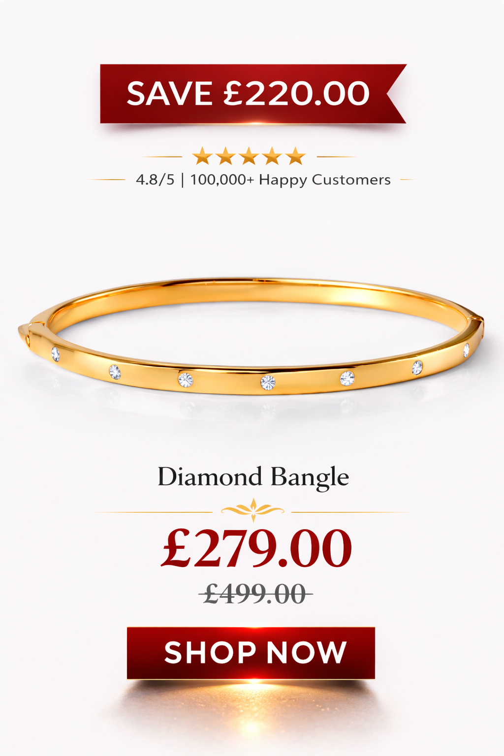  Diamond Bangle