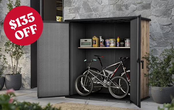 Signature Vertical XL Storage Shed