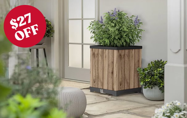 Signature Square Tall Planter