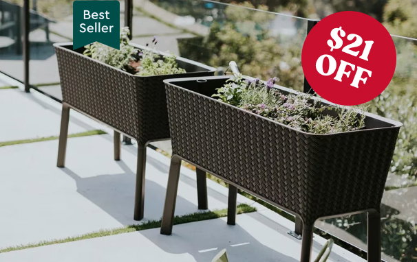 Splendor 31.7 Gallon Elevated Garden Bed