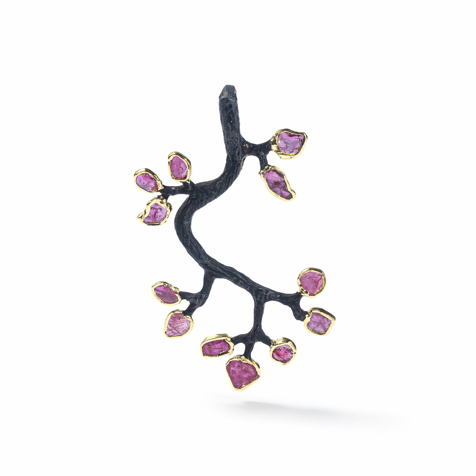 Akka Tree Branch Motif Natural Rough...