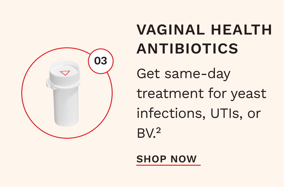 Vaginal Health Antibiotics 