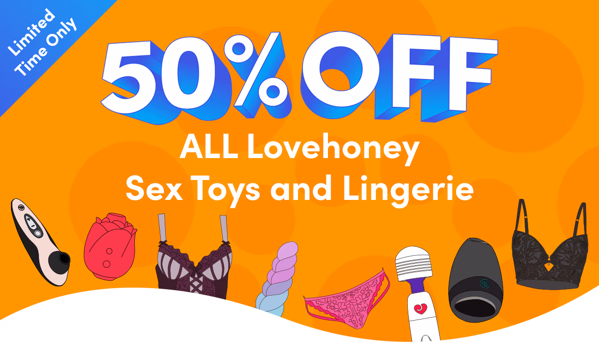 50% Off All Lovehoney Toys & Lingerie