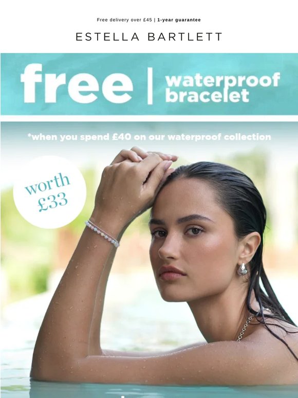 FREE BRACELET: Running low! 🚨
