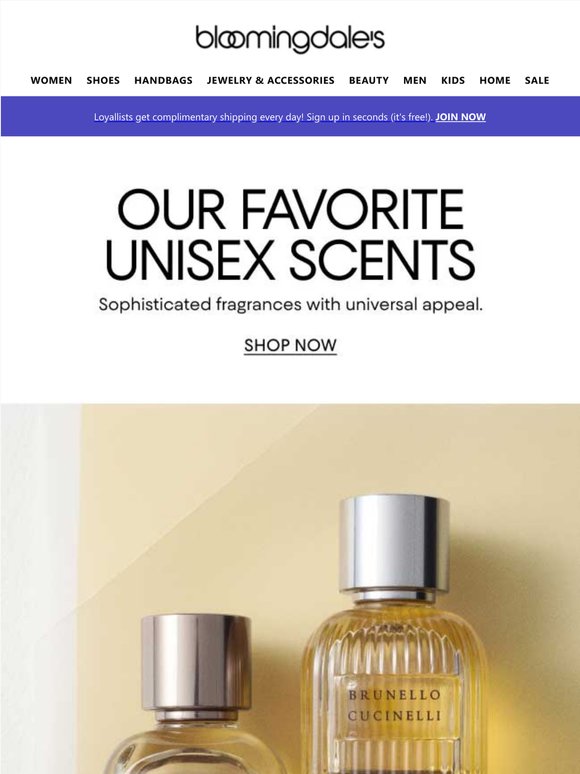 Our best unisex scents