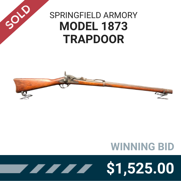 Recently Ended: SPRINGFIELD ARMORY MODEL 1873 TRAPDOOR SKU ECOM00565651