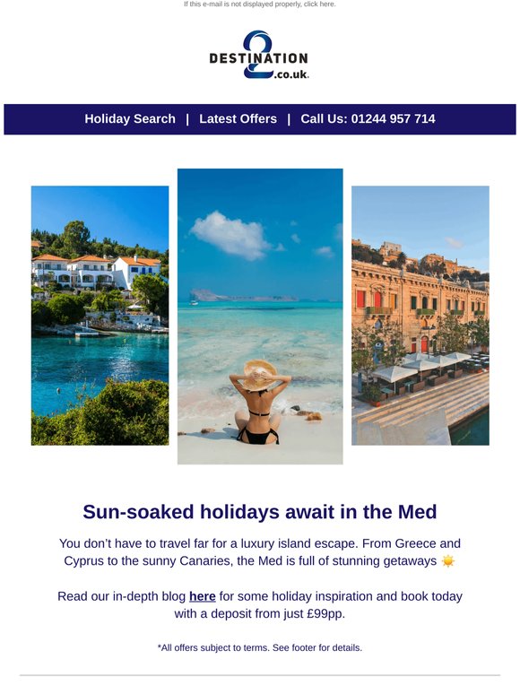 🍋 Sun, Sea & Stunning Med Getaways