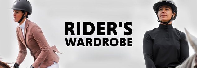 The rider’s wardrobe