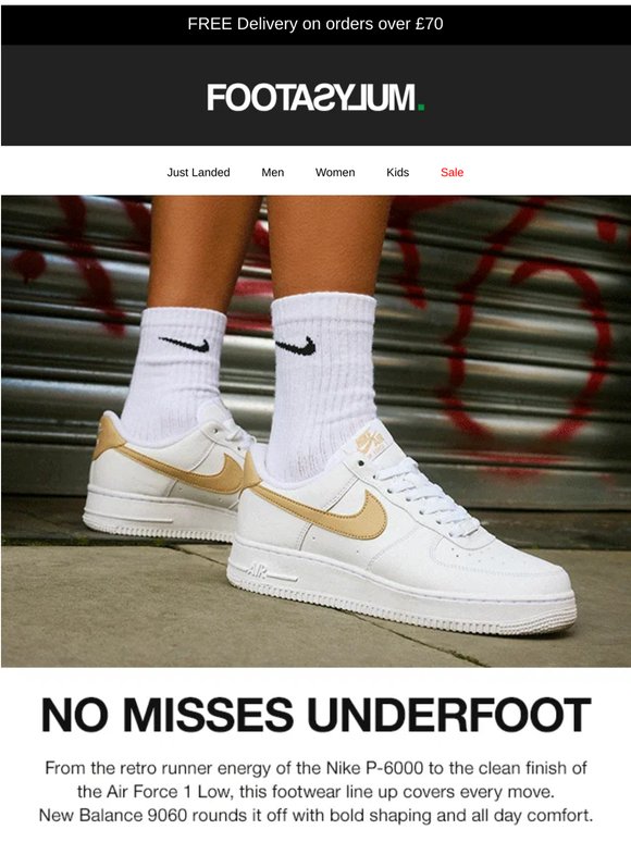 Upgrade the footwear, upgrade the 'fit👟
