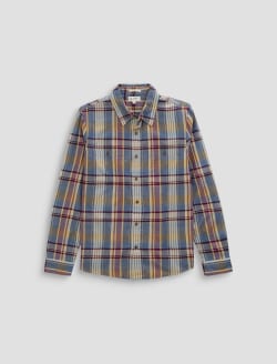 Wayne Work Shirt in Blue Multi