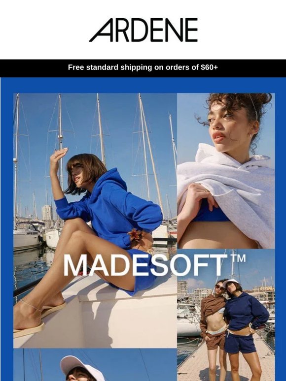 MADESOFT™ Fleece. New coastal colors.