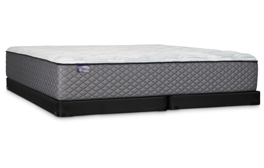 Kevin Charles By Sealy Signature Medium Low-profile Mattress Set