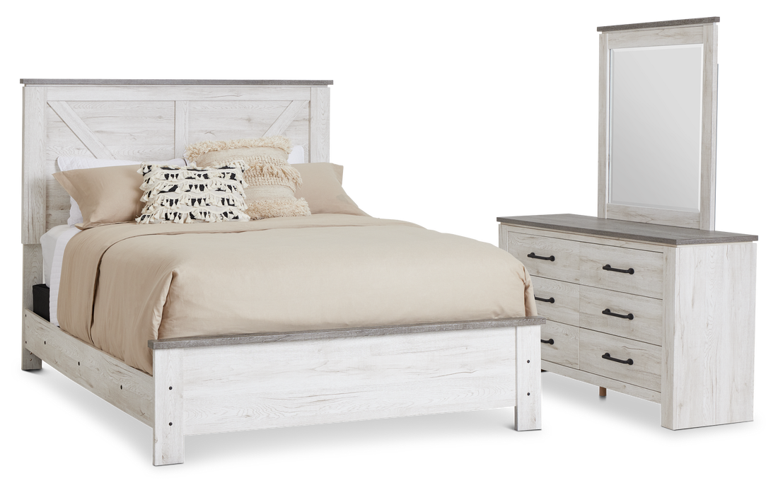 Blueridge Two-tone Panel Bedroom