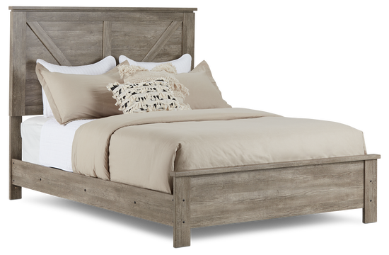 Blueridge Light Tone Panel Bed