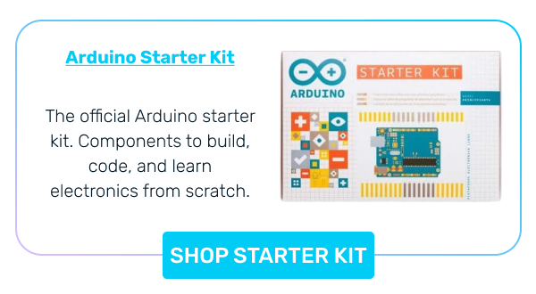 Arduino Starter Kit | The official Arduino starter kit. Components to build, code, and learn electronics from scratch. >> SHOP STARTER KIT
