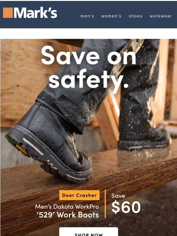 Save $60 on Dakota WorkPro '529' boots 🥾